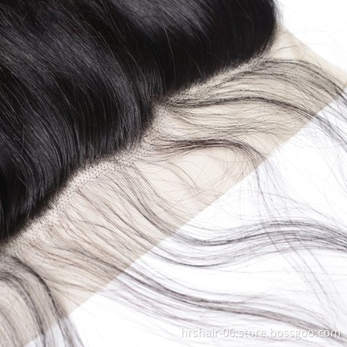 Unprocessed Mink Virin Brazilian Hair Bundles With Hd Lace Frontals Ear To Ear Lace Frontal Closure